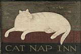 Warren Kimble Cat Nap Inn painting